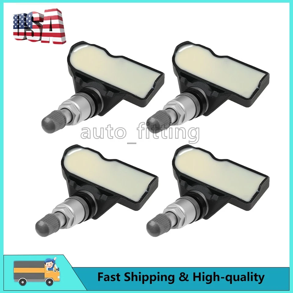 4x TPMS Tire Pressure Sensor 433MHz For Volkswagen CC 2012-17 Tiguan 3AA907275B - Image 3 of 4