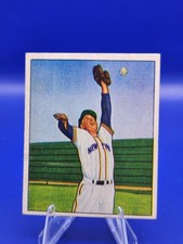 1950 Bowman #82 Carroll Lockman Ex-mt