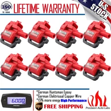 Pack of 8 Ignition Coil for 2001-2002 GMC Sierra 2500 HD Sierra 3500 8.1L UF192