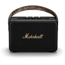 Marshall Kilburn II Portable Bluetooth Speaker, Black and Brass
