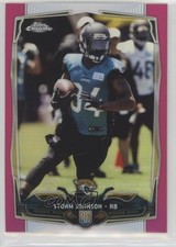 2014 Topps Chrome BCA Pink Refractor 82/399 Storm Johnson #134 f0v