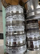 Lot of 10 Market Grade or FISHER SCIENTIFIC USA STANDARD TESTING SIEVE,  free sh