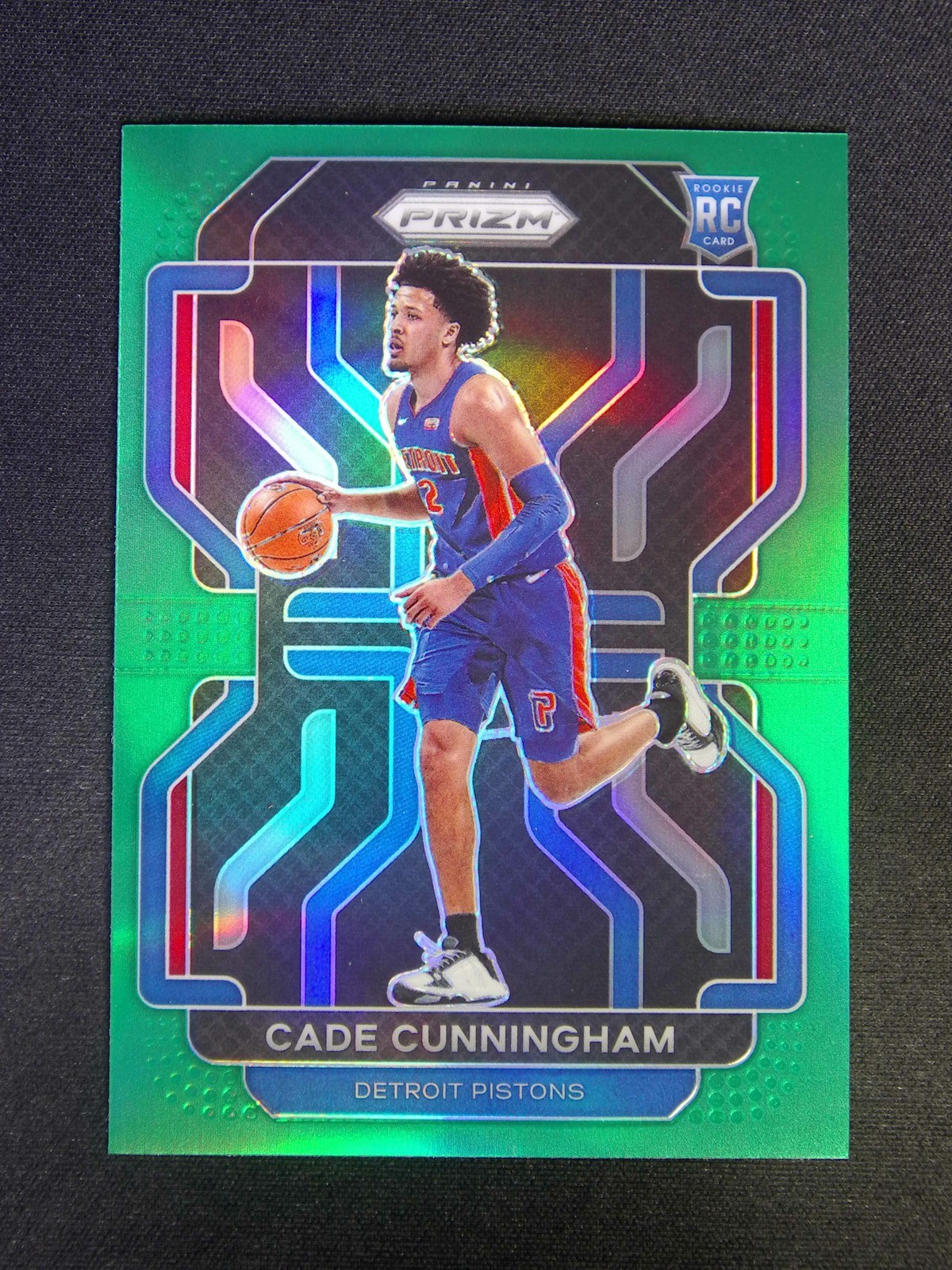 2021-22 Panini Prizm Cade Cunningham #282 RC Rookie Green