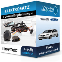 für Ford Fiesta Fliessheck 05- Towtec E-Satz 13Polig Fahrzeugspezifisch NEU