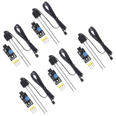 Soil Moisture Sensor, Icstation Humidity Detector, with Corrosion Resistant P...