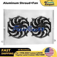 Aluminum Shroudfan For 1998 1999-2007 Lexus Lx470 Toyota Land Cruiser Hdj100r