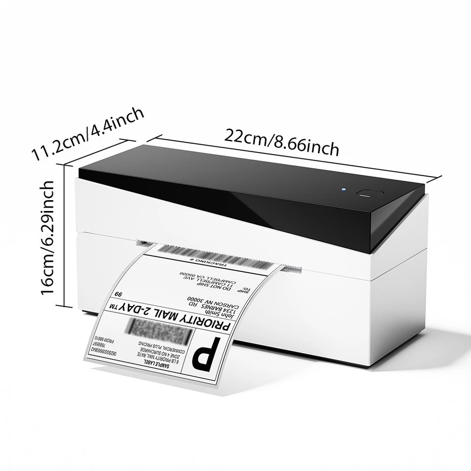 Impresora de etiquetas Bluetooth 249 Impresora de etiquetas térmicas para etiquetas de envío Royal Mail Foto 2 de 4