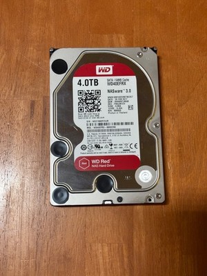 Western Digital Red 4TB NASware 3.0 (5400RPM, 3.5'', SATA III, 64MB Cache)