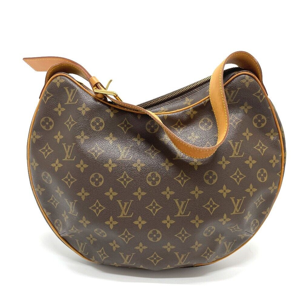 LOUIS VUITTON M51511 Brown Shoulder Bag Monogram Croissant GM from japan  used