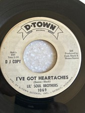 LIL' SOUL BROTHERS Northern R&B Soul D TOWN# 1069  DJ Copy DETROIT