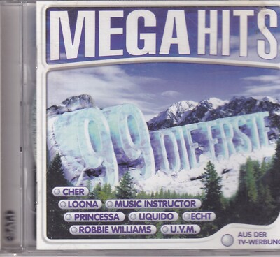 Mega Hits - 99 Die Erste -Doppel-CD-1375- nahezu neuwertig