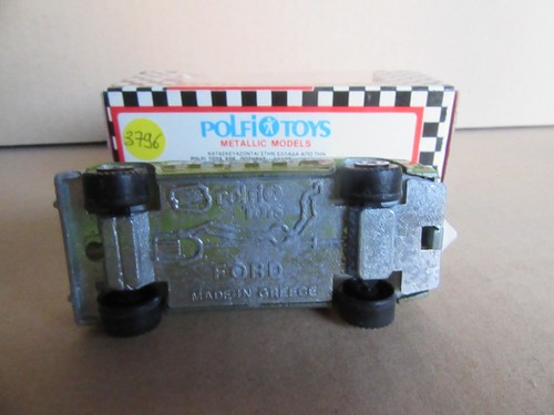 565G Vintage 1980 Polfi Toys 401 Greece Ford E150 Green Van Transport 1:55 Box - Picture 4 of 8