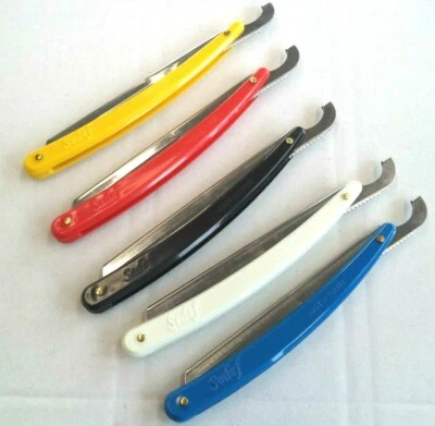 Rasiermesser Sedef Ustura verschiedene Farben Auswahl, 10 Derby Klingen gratis