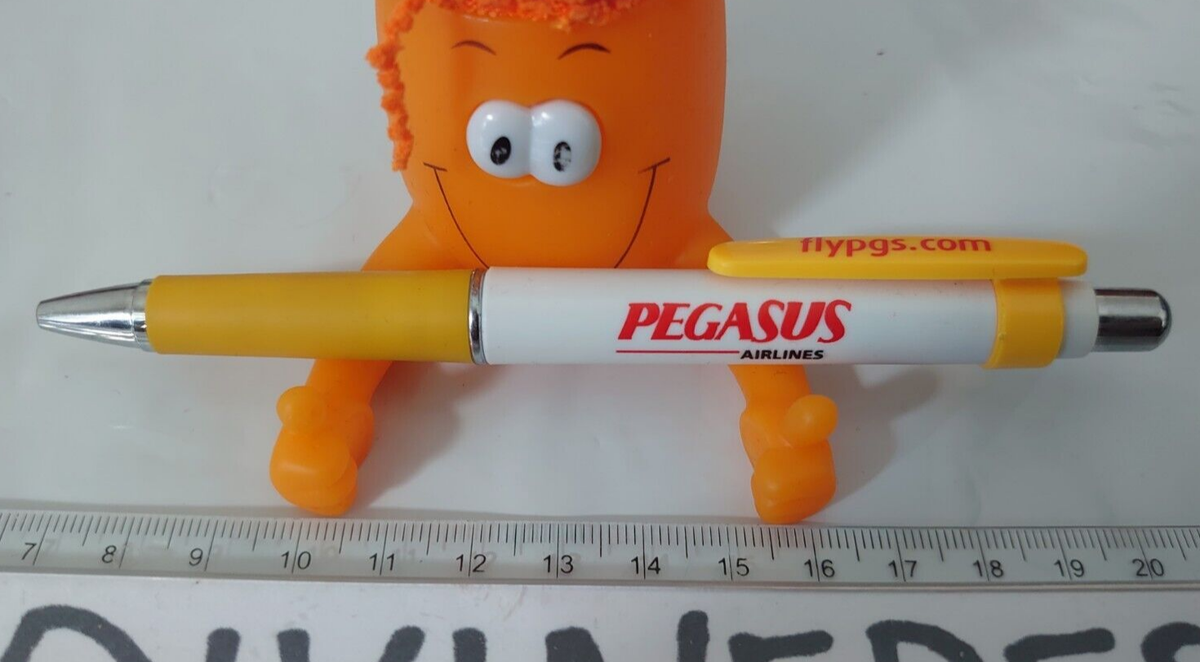 Pegasus Airlines Pen Airways Airways Turkish Blue Ink nice Finger