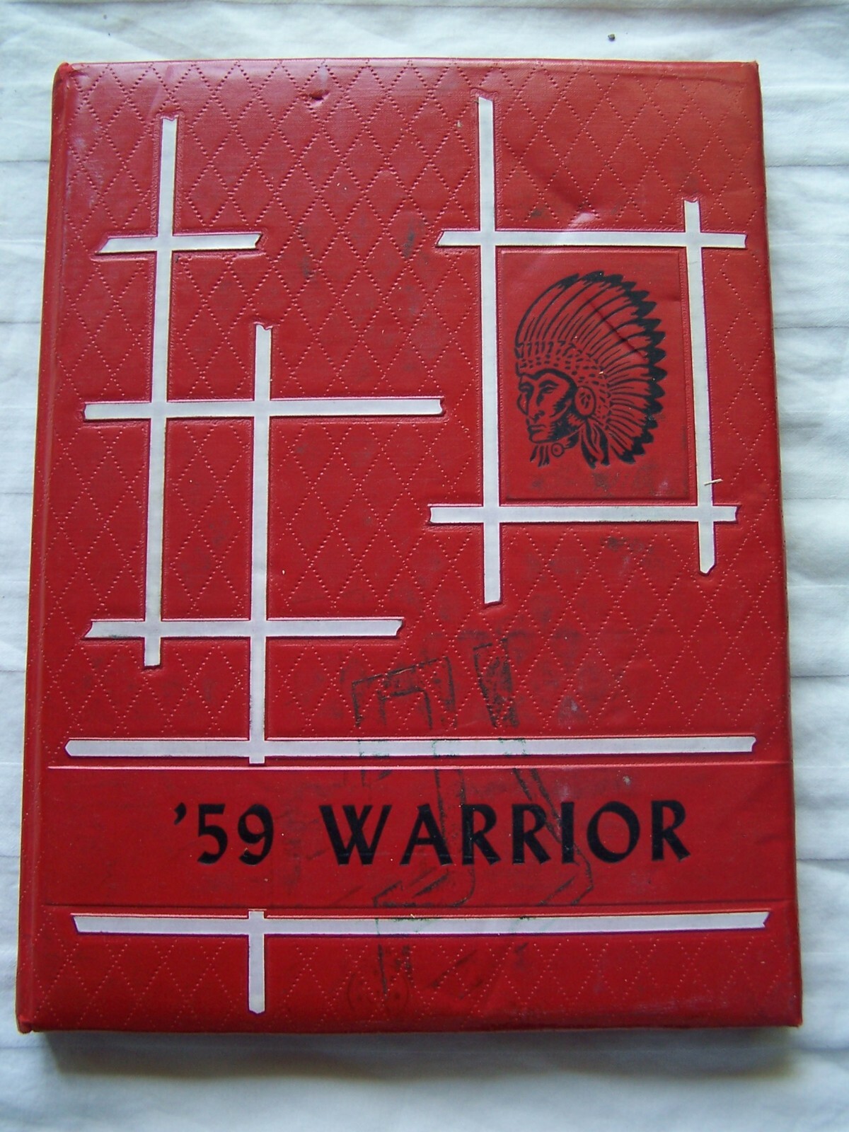 1959 BROKEN BOW HIGH SCHOOL YEARBOOK BROKEN BOW, NEBRASKA THE WARRIOR