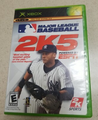 Original Xbox Major League Baseball 2K5 Complete Video Game