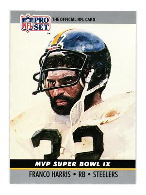 1990 Pro Set #9 Franco Harris Pittsburgh Steelers
