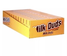 Lot of 12 MILK DUDS Chocolate and Caramel Candy Boxes 5 oz each