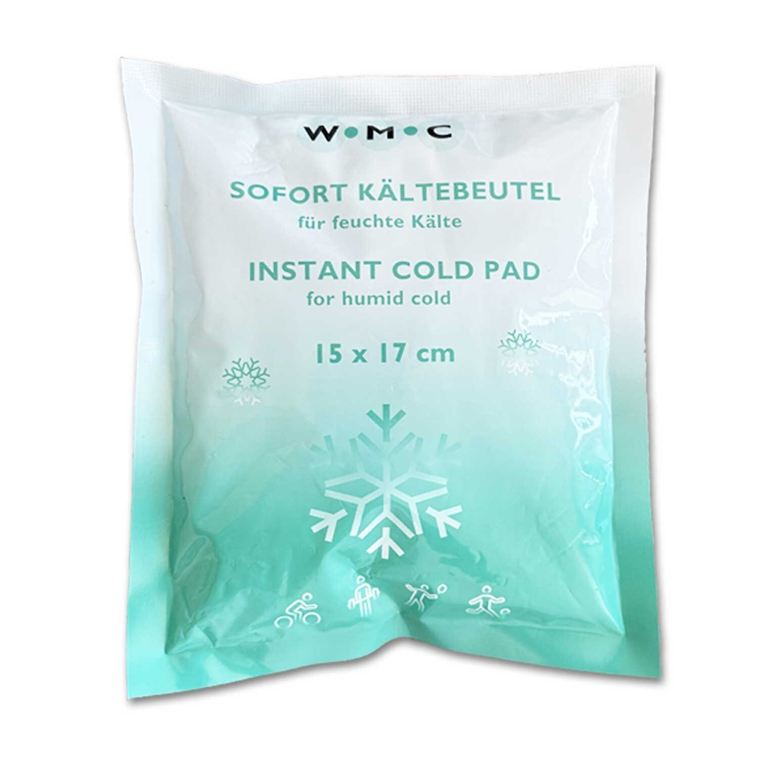 10 Sofort-Kältekompressen Einmal-Kühlpack Kühlkompresse Kühlbeutel 15x17cm