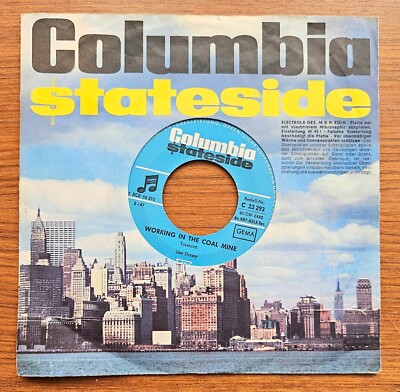 LEE DORSEY ''Working In The Coal Mine'' german 1960s MOD R&B 45 STATESIDE Columbia