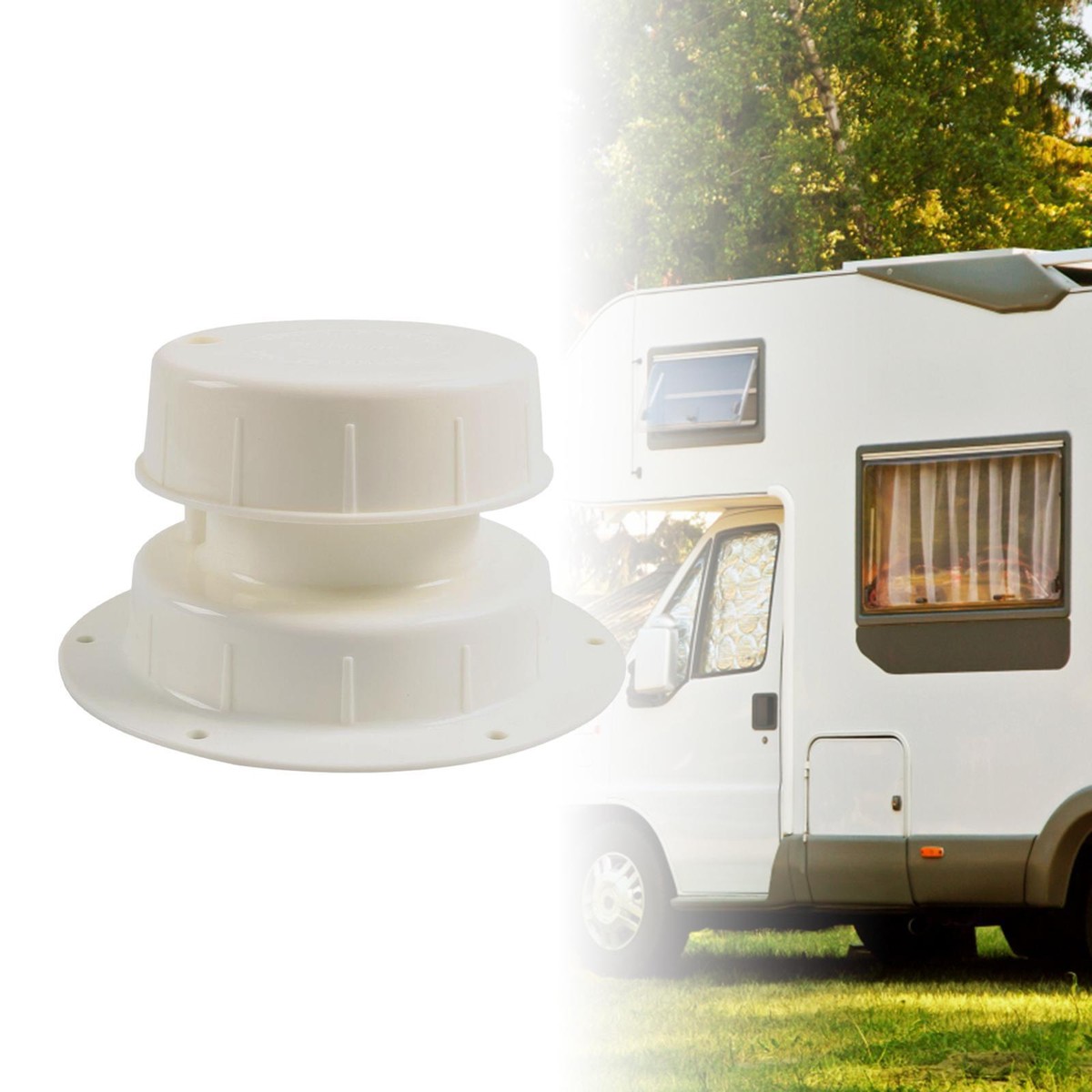 Alreczio RV Plumbing Vent Caps - 3 Pack Black Replacement Covers For 1" To 2-3/8" Pipes, Camper Trailer - View #11