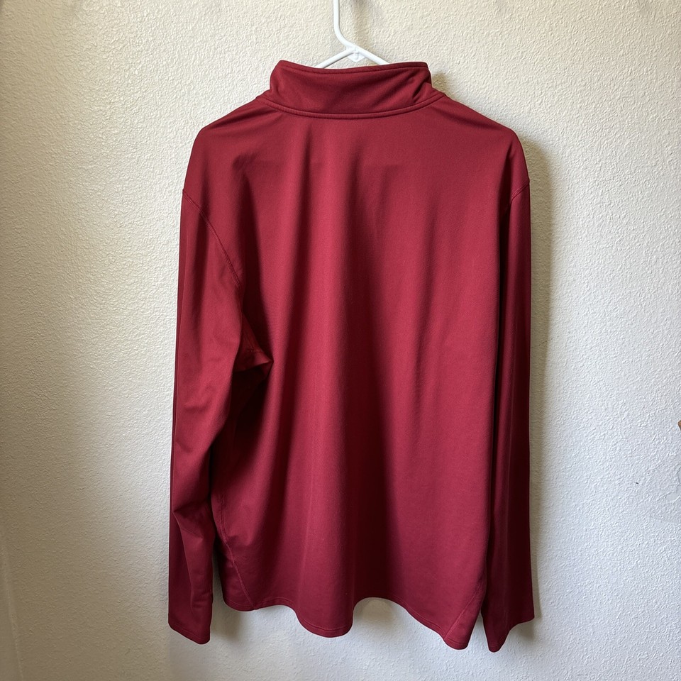 Nike DriFit Alabama Quarter Zip Pull Over Long Sleeve XXL eBay