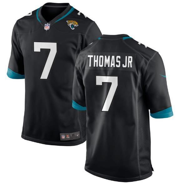 BRIAN THOMAS Jaguars Men Jersey Black All Stitched