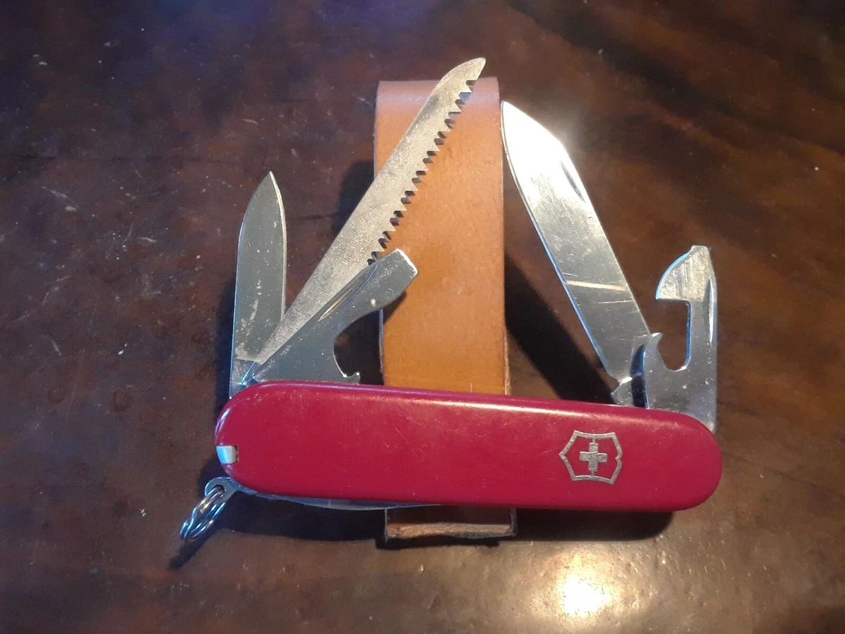  Victorinox Swiss Army Ranger Pocket Knife,Red , 91mm : Folding  Camping Knives : Sports & Outdoors