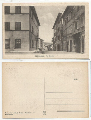 SIENA (028) - POGGIBONSI Via Romana - Fp/Non Vg