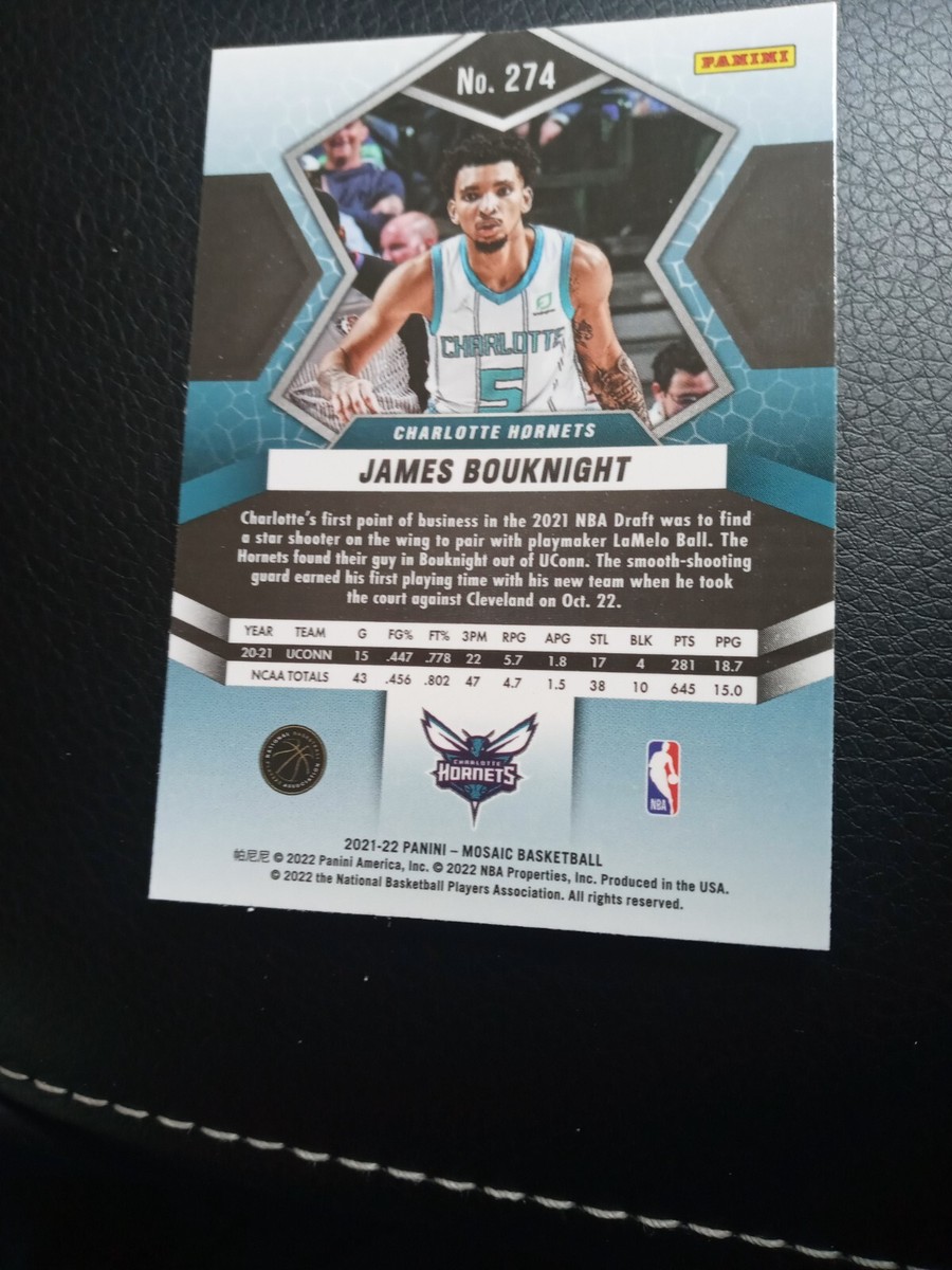 2021-22 Panini Mosaic #274 James Bouknight DEB | eBay