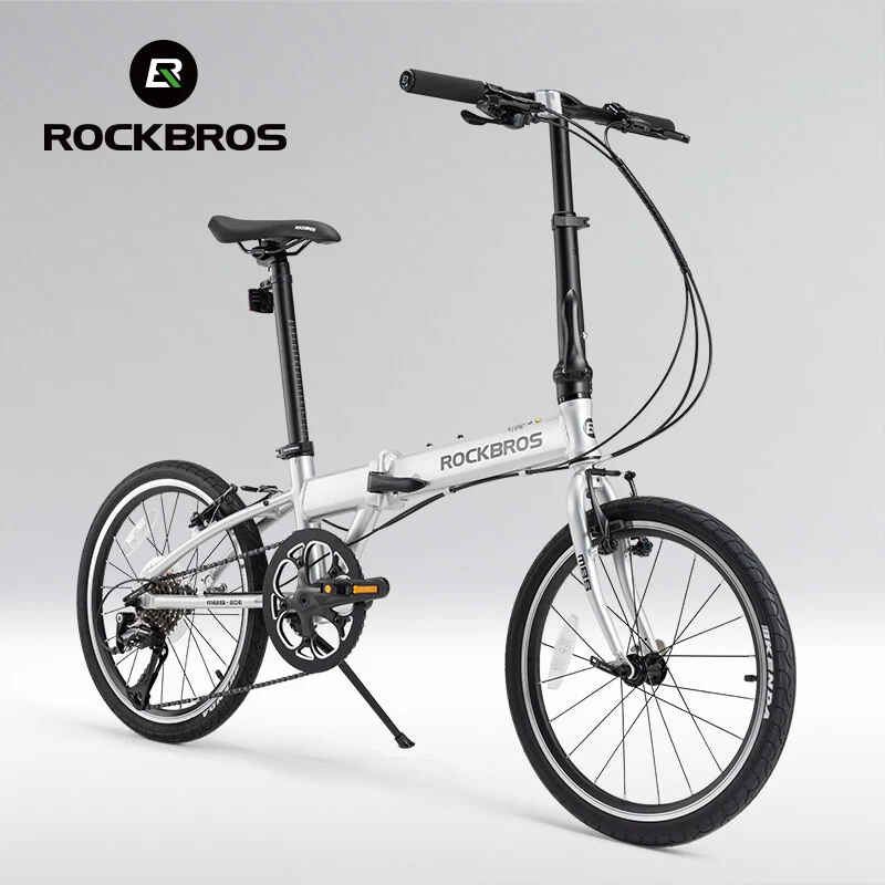 ROCKBROS MBS Folding Bike 20inch Shimano 8-Speed V Brake Aluminum Alloy - image 4 of 4