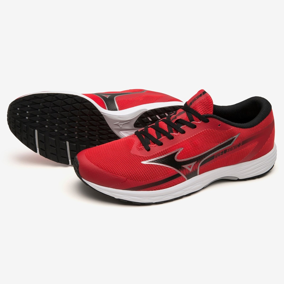 Mizuno Running Shoes DUEL SONIC 3 Red/Black/Dark Gray U1GD2334 04