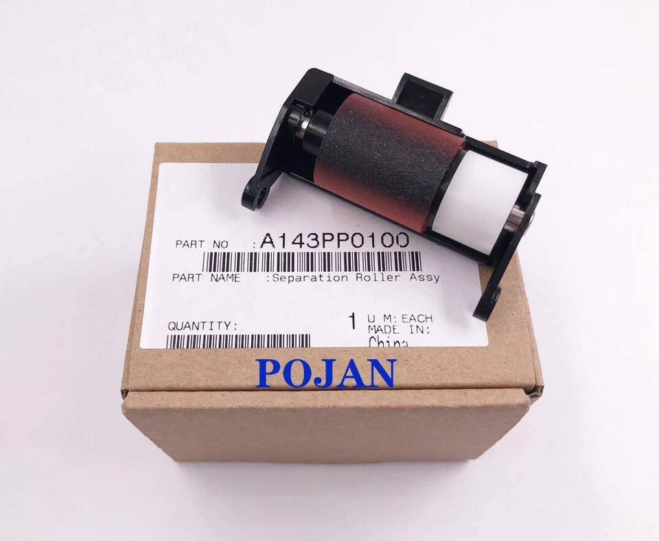 Kit de rodillos de alimentación de pastilla ADF para Konica Minolta bizhub 224 284 c454e c554e DF624 Foto 4 de 4