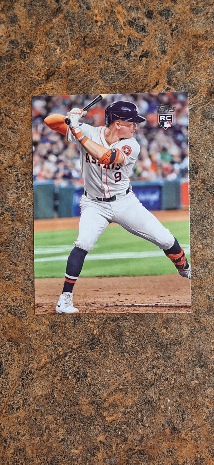 2025 Topps Series 1 #89 Zach Dezenzo Rookie RC TRUE PHOTO SP Parallel ASTROS...