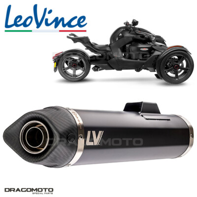 CAN AM (BRP) RYKER 900 ACE Rally Edition 2019-2024 Auspuff Leovince LV One Ev...