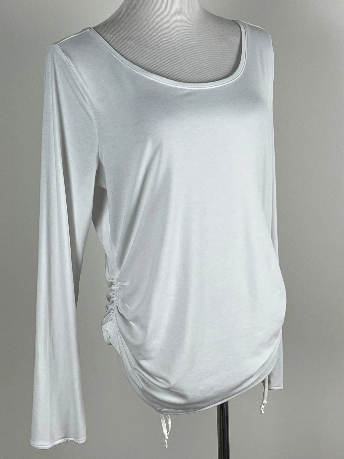 athleta l/s soft stretchy encore cinch shirt