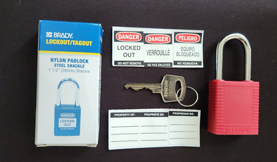 Bra Extensions 3 Hooks ABUS Green Lockout Tagout Padlock 12-Pack ...