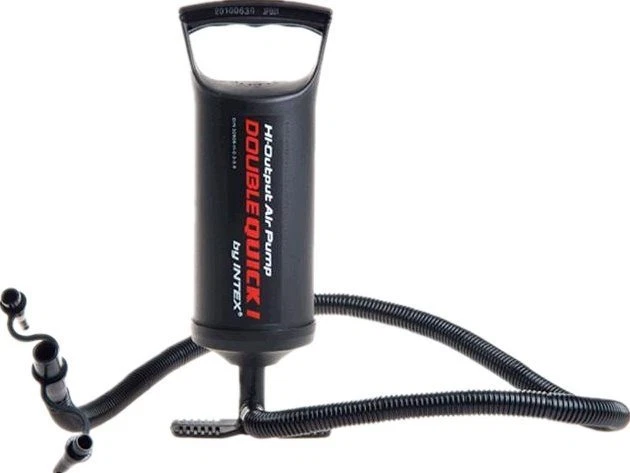 Intex Luftpumpe Quick I Handpumpe Doppelhubpump Boote Luftmatratzen und Pool
