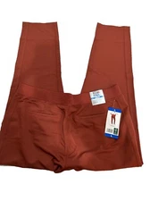 32 Degrees Cool Women's Pull-On Jogger Stretch Pants L Brown Sable Pockets New