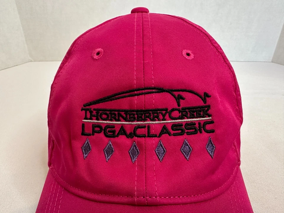 Thornberry Creek LPGA Clásico Nike Golf Logo Ajustable Rosa Gorra Sombrero Para Mujer Foto 2 de 4