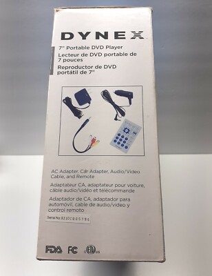Dynex DX-PDVD7 Portable DVD Player (7