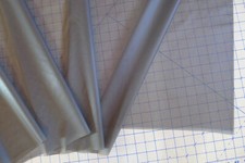1.3 oz. Nylon Ripstop Fabric Water Repellent Light Gray 64" wide By The Yard
