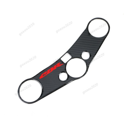 For Honda CBR600RR 2007-2016 Carbon Fuel Cap Gas Tank Pad Triple Clamp Sticker - Picture 6 of 6