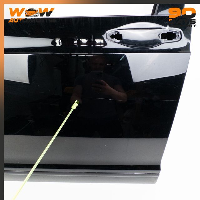 06-13 BENTLEY CONTINENTAL FLYING SPUR REAR LEFT DRIVER SIDE DOOR BLACK OEM
