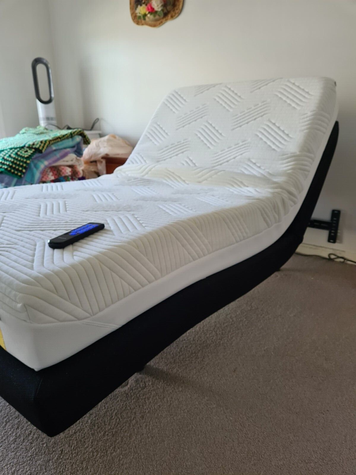Electric adjustable bed king single eBay