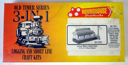 NUEVO Roundhouse 1521 Mom's Family Diner Kit escala HO | Zustand: New