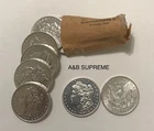 (1) Morgan Dollar 1878-1904 XF-AU From Estate Bullion Roll 90% Silver