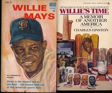 WILLIE MAYS Charles Einstein Arnold hano 2 vintage paperbacks 128721