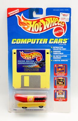 Hot Wheels Computer Cars Oscar Mayer Wienermobile NIB