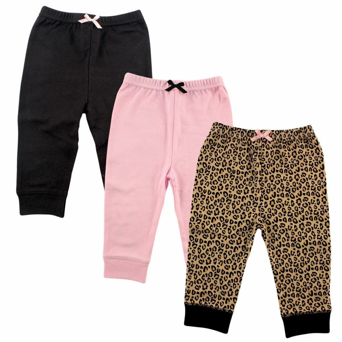 Luvable Friends Baby Baumwollhosen 4er Pack – Einfarbig Für Mädchen 18-24 Monate